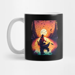 Solo canoeist Mug